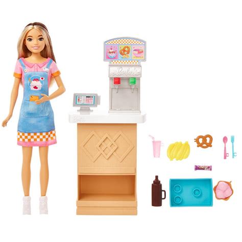Barbie Skipper Doll and Snack Bar Playset With Accessories — Toycra
