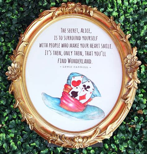 Alice In Wonderland Quote | Alice in wonderland tea party birthday ...