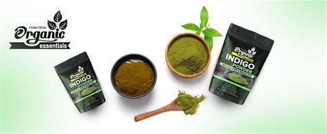 Buy Organic Essentials Indigo Powder for Hair Black - Natural Hair ...