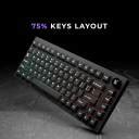 Kreo Swarm Wireless Mechanical Gaming Keyboard, 5-Pin Hot Swap PCB and ...