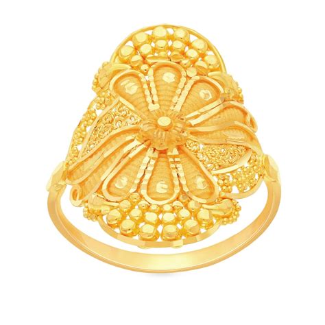 Buy Malabar Gold and Diamonds 22 KT (916) purity Yellow Gold Malabar ...