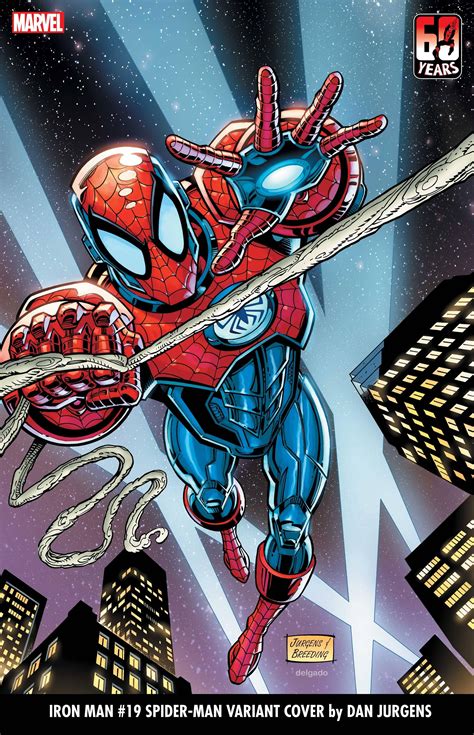 Spider-Man 60th Anniversary Variant Covers Put Other Marvel Heroes in ...