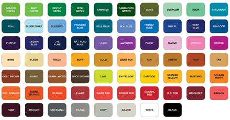 Image result for Complete Color Chart