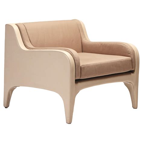 Armchair SEASON by Reda Amalou Design - Tabac Leather For Sale at 1stDibs