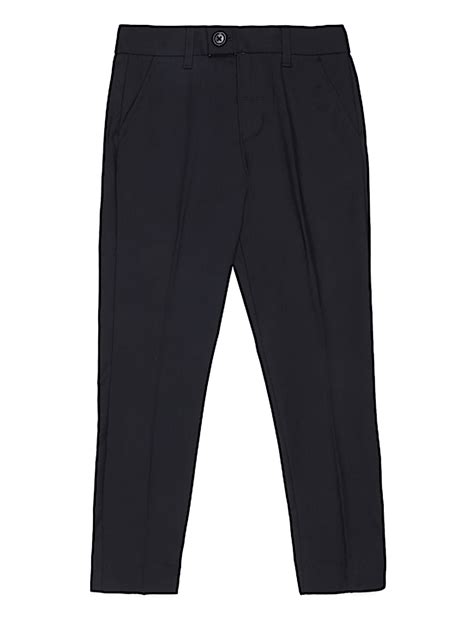 Buy Plain Regular Fit Trouser at Marks & Spencer