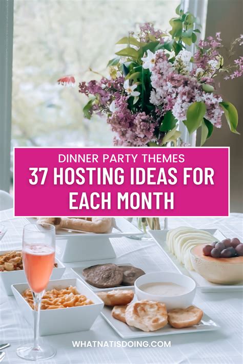 37 Dinner Party Themes for Year-round Hosting