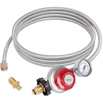 GASPRO High Pressure Propane Regulator with 12FT India | Ubuy