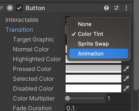 Unity Play Animation Click Button 的图像结果
