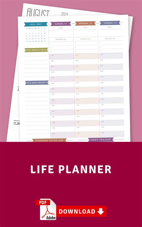 Mitty Weekly Calendar - Google Calendar Tips