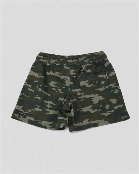 Shop Dexter Toddlers' Camo Elastic Waist Shorts In Green Camo - Fast Shipping & Easy Returns ...