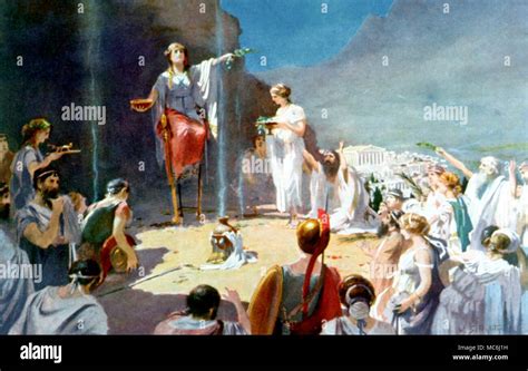 Image result for Oracle at Delphi Painting