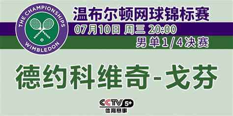 CCTV5+今日20:00直播温网男单1/4决赛 小德冲四强_体育_央视网(cctv.com)
