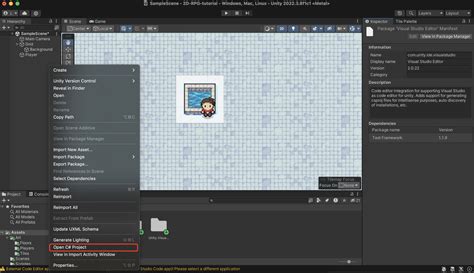 Unity with vs Code 的图像结果