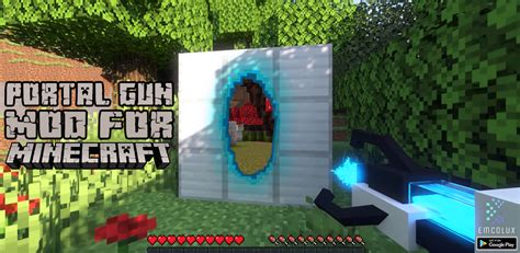 Image result for Portal Gun Mod Minecraft