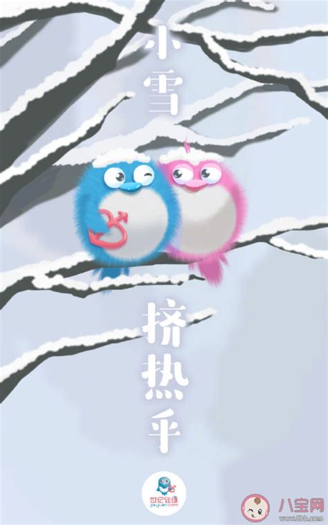 2019小雪节气借势文案海报 关于小雪节气的文案海报分享 _八宝网