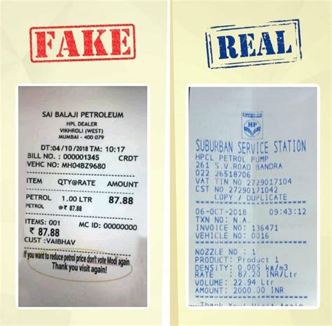 Fact Check: Viral image of petrol bill asking not to vote for PM Modi ...