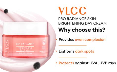 VLCC Pro Radiance Skin Brightening Day Cream SPF 25 PA +++ - 50g For ...