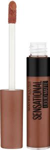 MAYBELLINE NEW YORK Sensational Liquid Matte Lipstick, NU08 Nude Shot ...
