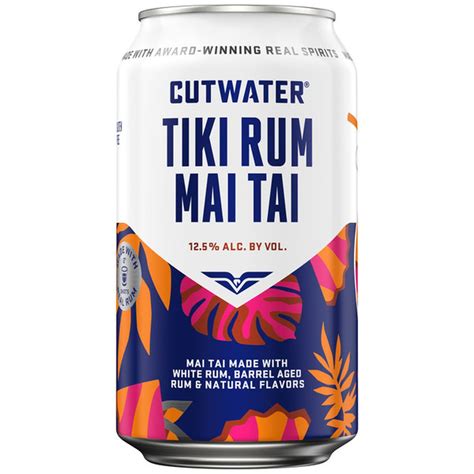 Cutwater Tiki Rum Mai Tai 355 Ml (12 fl oz) Delivery or Pickup Near Me ...