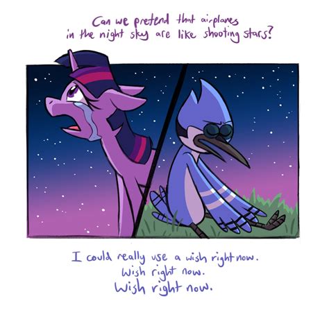 Mordecai and twilight sparkle - netkeep