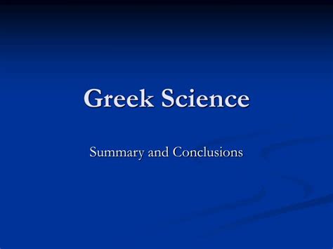 Image result for Greek Science