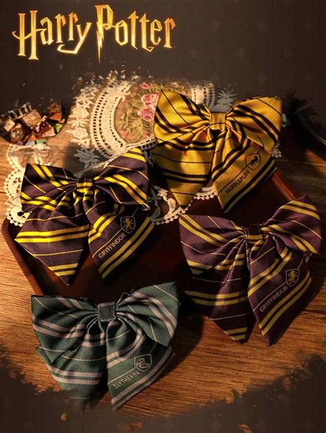 Harry Potter 1/4PC Harry Potter Bow Tie, Hogwarts, Gryffindor ...
