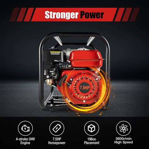 LyeXD 7.5HP High Pressure Gas Water Pump for India | Ubuy