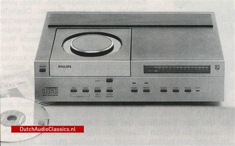 Philips first compact disc player prototype - DutchAudioClassics.nl