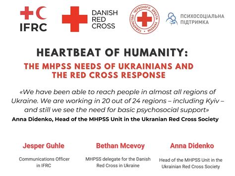 Episode of Heartbeat of Humanity: the MHPSS needs of Ukrainians and the Red Cross response ... - headquarters of red cross society
