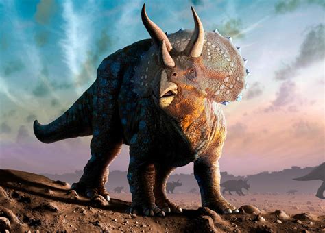 Is the Triceratops the most famous dinosaur in the world, after the T ...