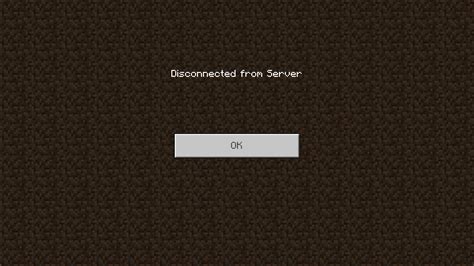 Image result for Minecraft Disconnected From Server Friend Left