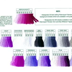 Image result for Paternayan Color Chart