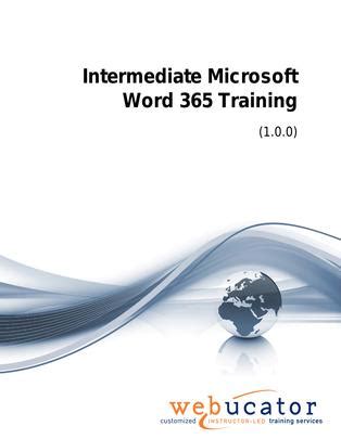 Microsoft Word Tutorials for Intermediate 的图像结果