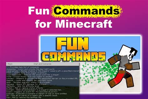 Image result for Minecraft Fun Commands