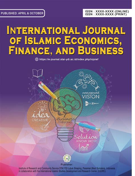 International Journal of Islamic Economics, Finance, and Business
