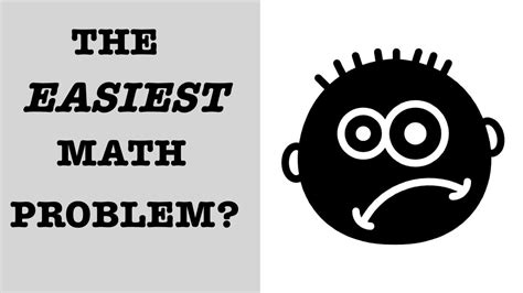 Image result for Easiest Math Problem