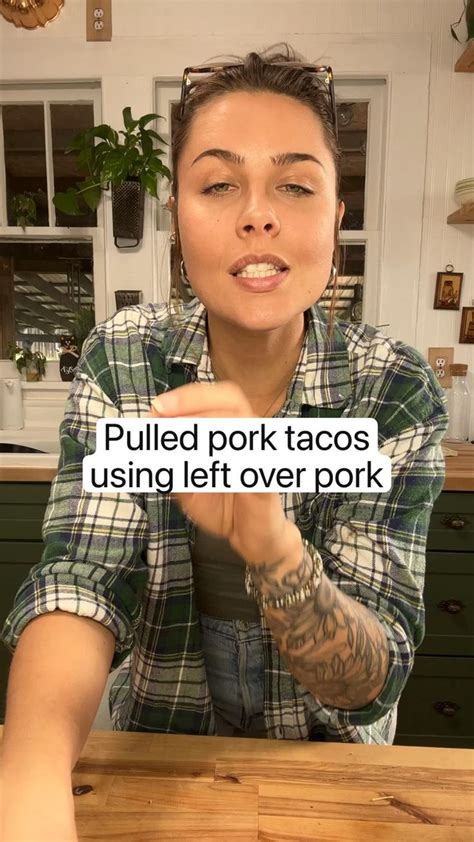 Pulled pork tacos using left over pork | Mexican food recipes authentic ...