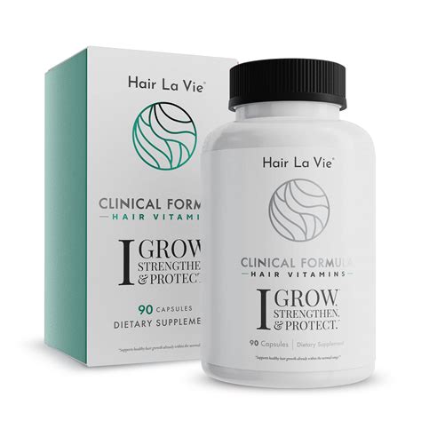 Amazon.com: Hair La Vie Clinical Formula Hair Vitamins with Biotin and ...