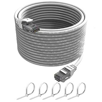 ecjtu Cat6 Ethernet Cable 300 Feet, Cat 6 Patch Cable, Cat6 Cable ...
