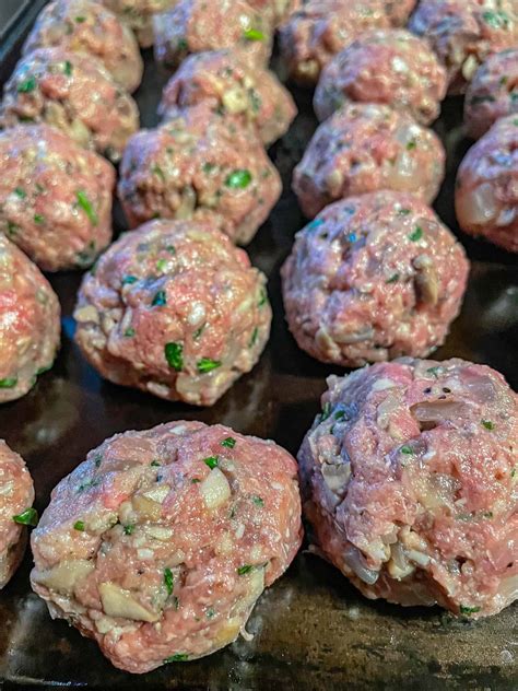 Beef Stroganoff Meatballs - Beach Girl Grills