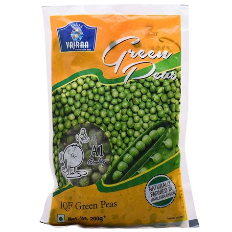 Vajraa Green Peas, 200g : Amazon.in: Grocery & Gourmet Foods
