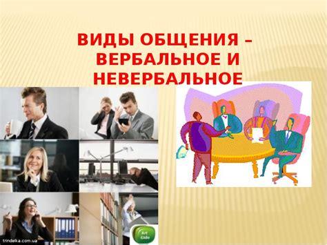 Виды общения – вербальное и невербальное