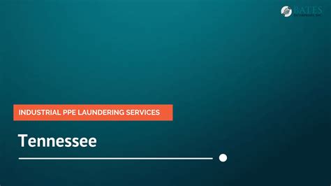 PPE Laundering | Tennessee | Bates Enterprises