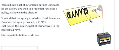 Image result for How to Calibrate Using a Test Spring