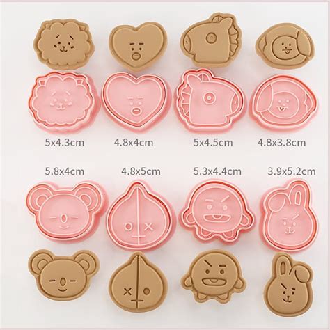 BTS BT21 Character Cookie Cutter - Kpop Exchange