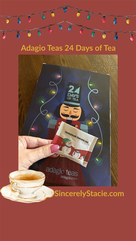 Sip Your Way through the Adagio Teas 24 Days of Tea Advent Calendar ...