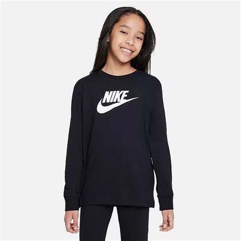 Girls 7-16 Nike Sportswear Long-Sleeve Logo Tee
