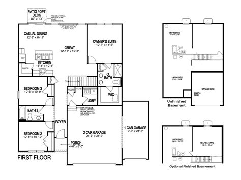Floor Plan in Parkview | GRETNA, NE | D.R. Horton
