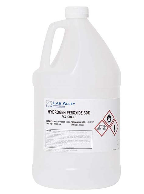 Hydrogen Peroxide 30% Solution, Food Grade 4LCS Philippines | Ubuy