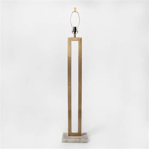 Weston Window Pane Floor Lamp Brass – Overstock and Open Box